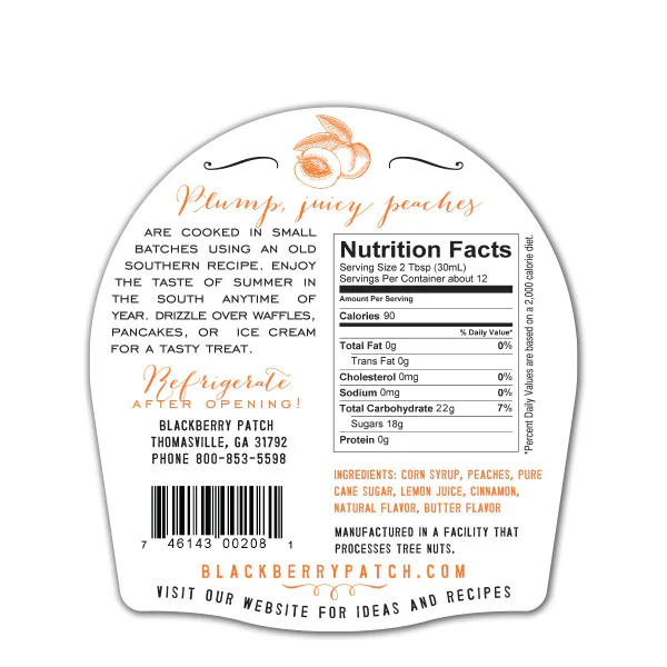 Peach Cobbler Syrup - Image 7